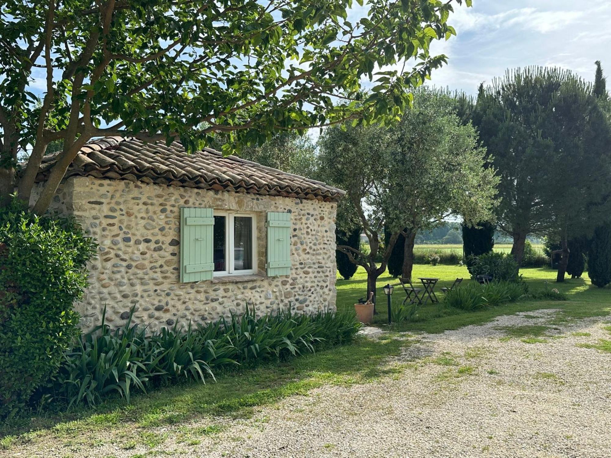 Maisonnette Independante Au Calme Dans Un Grand Jardin Châteauneuf-du-Rhône Exterior foto