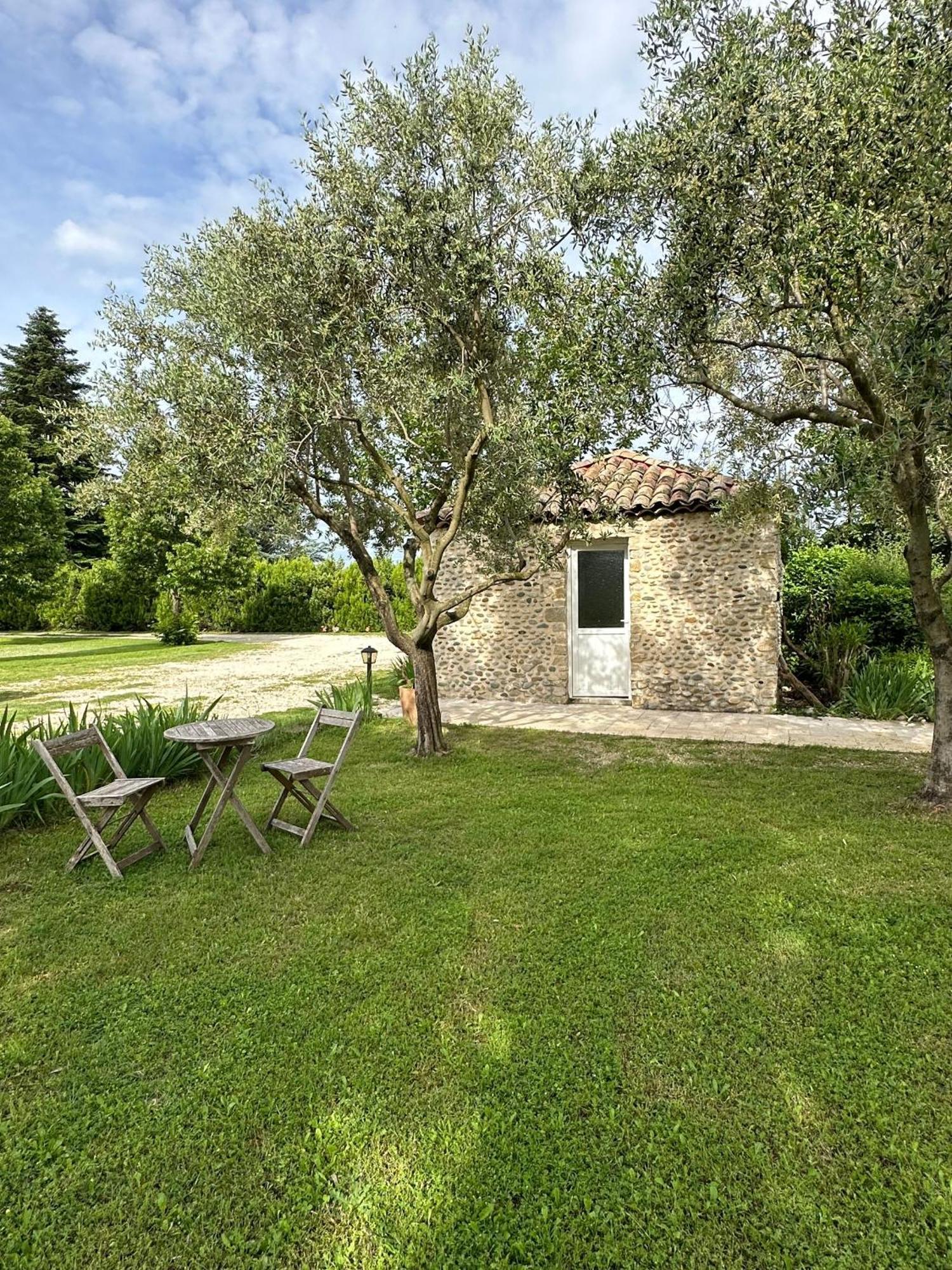 Maisonnette Independante Au Calme Dans Un Grand Jardin Châteauneuf-du-Rhône Exterior foto